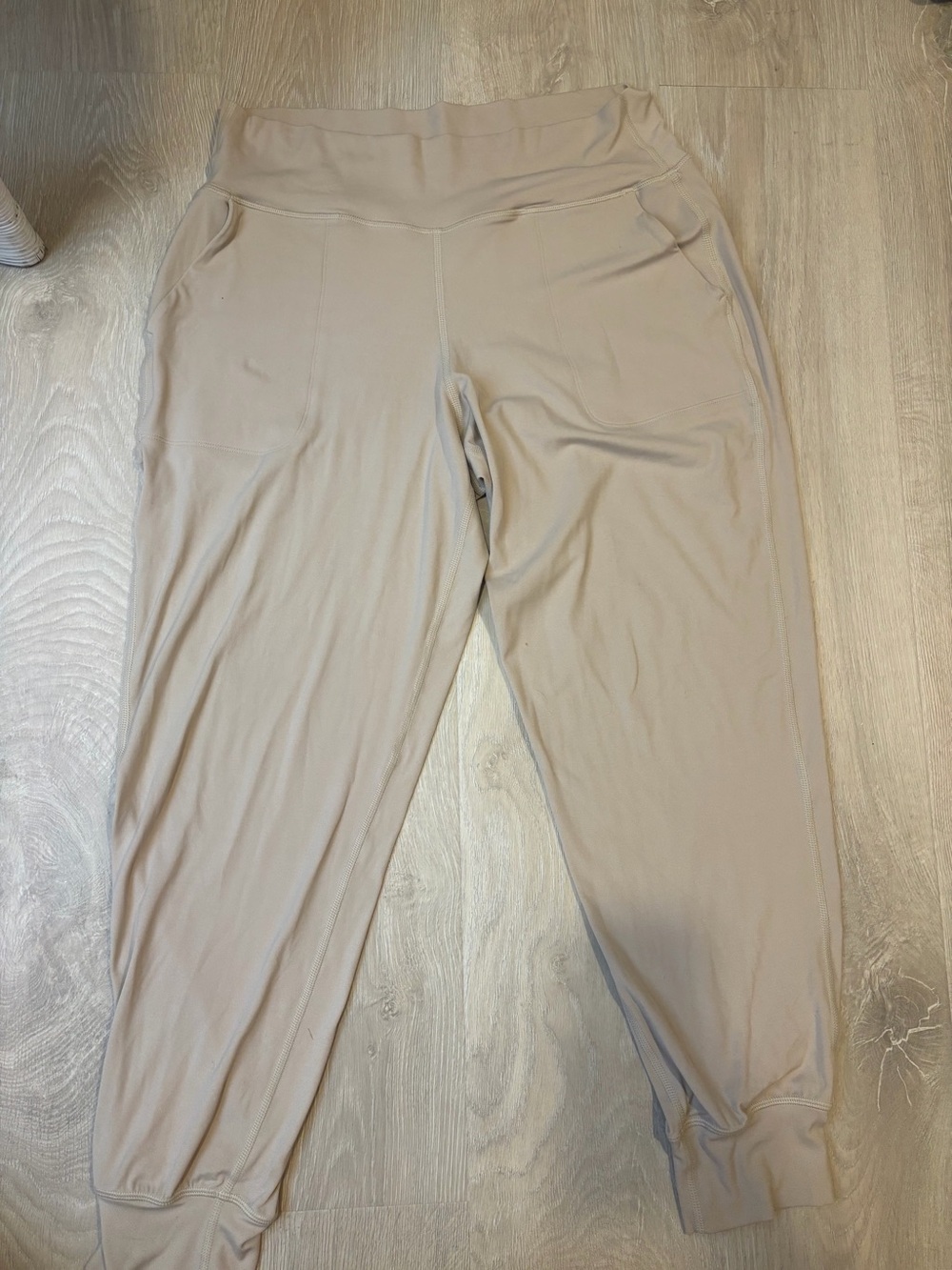 Haven Well Within Balance Jogger Pants - Beige -Size L